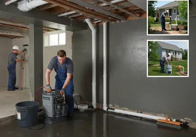 Basement Waterproofing and Flood Prevention process in Hawkinsville, GA